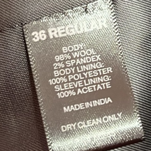 Express Photographer Fitted Men’s Blazer. Size 36R - Picture 8 of 10